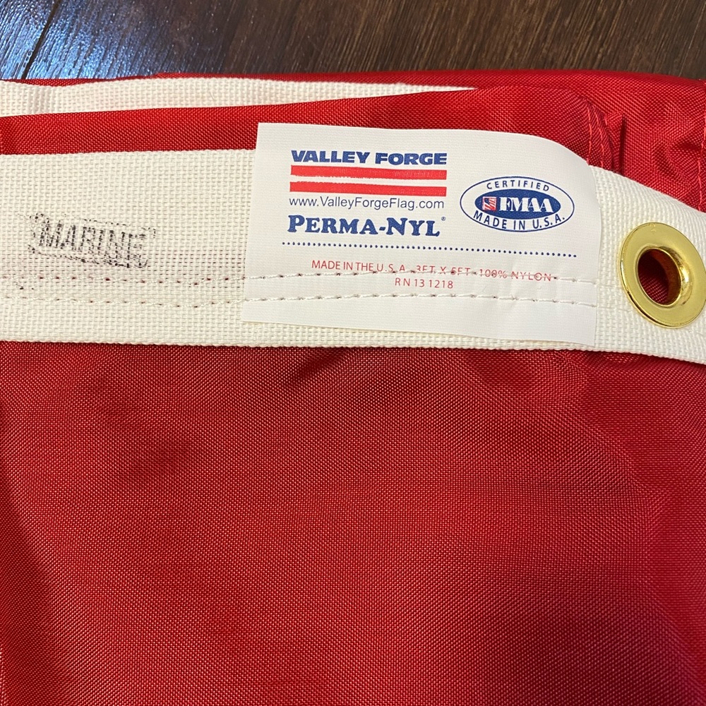 🇺🇸3’X5’ Grommet Nylon U.S. Marine Corps Flag - Picture 5 of 9